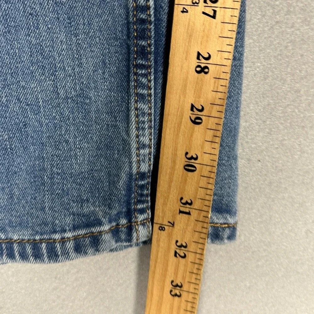 Levis 559 Jeans Mens 38X32 Blue Relaxed Straight Distressed Stretch Denim Pants